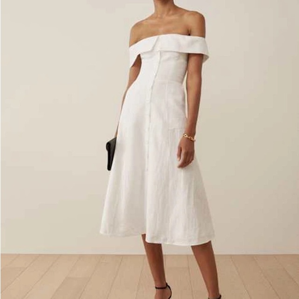 NWT Reformation Adriel Dress Sz 12 (fits like 8-10)